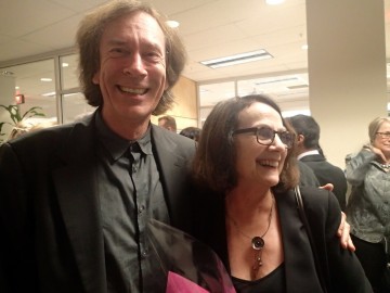 Dr. Margaret Early (right) winner of the Murray Elliott Award at the Bachelor of Education Student Awards Night